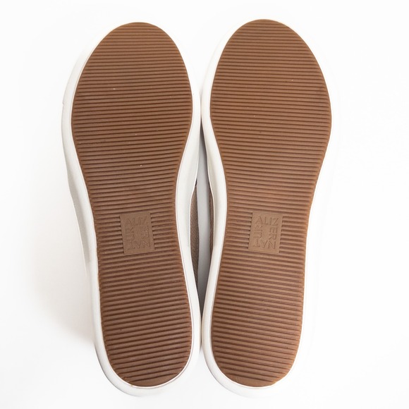 Naturalizer Marianne Women 10W Taupe Snake Embossed Slip On Sneakers - Picture 13 of 14